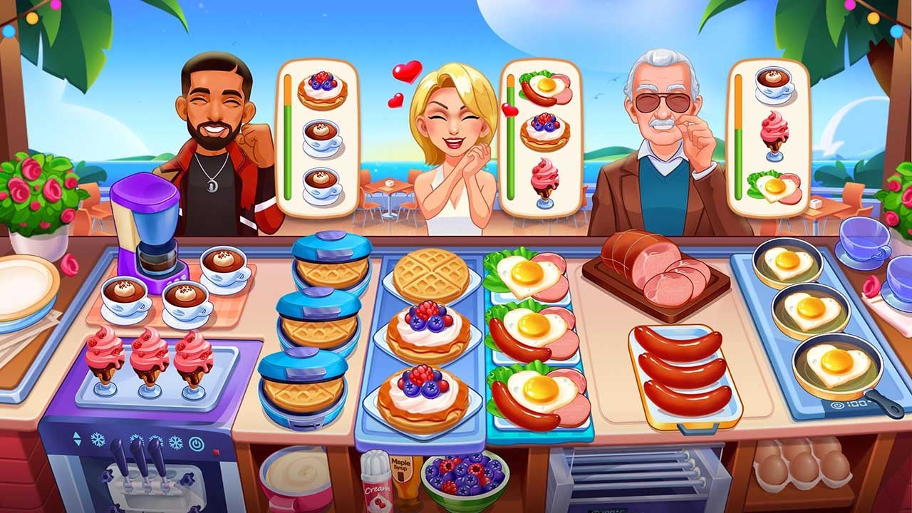 Cooking Dream MOD APK 8.0.257 (Unlimited Gems) for Android