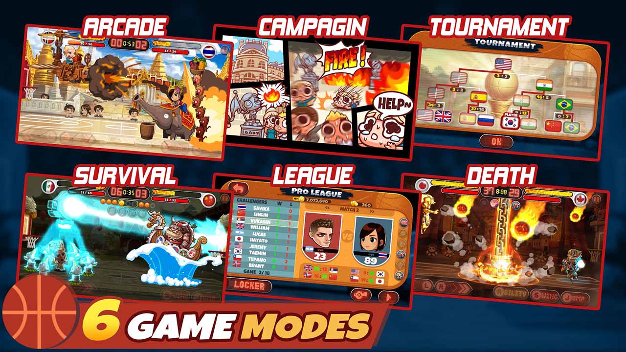 Tải Game Head Basketball MOD APK 3.3.5 (Tiền Vô Hạn) cho Android