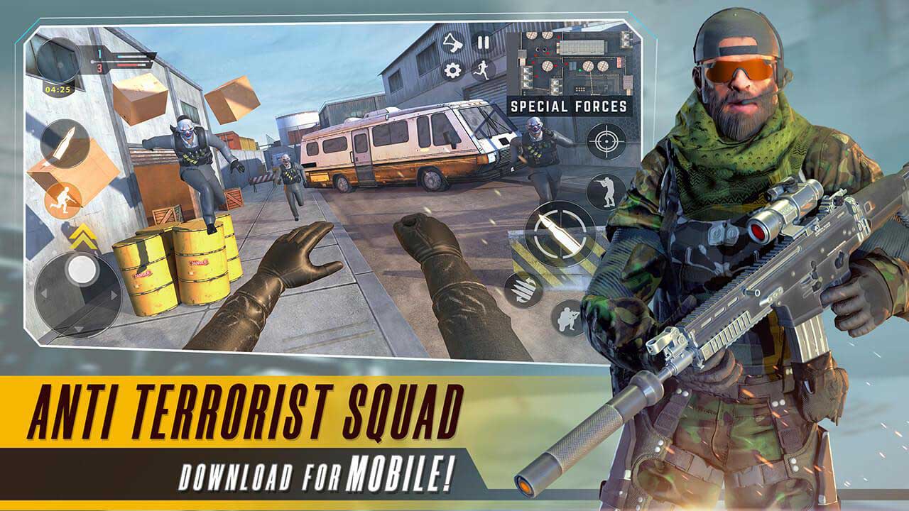 Anti Terrorist Squad Shooting MOD APK 0.7.1 (Unlocked)