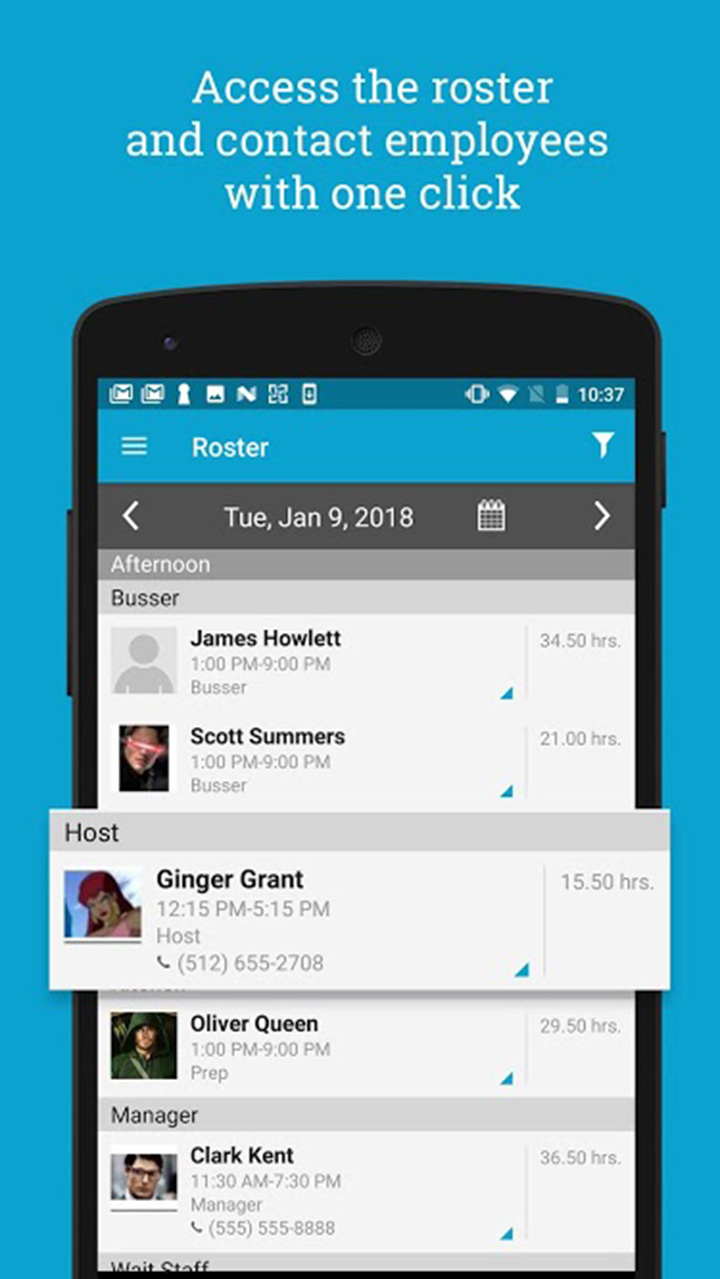 HotSchedules MOD APK 4.185.0-1398 Download (Paid for free) for Android