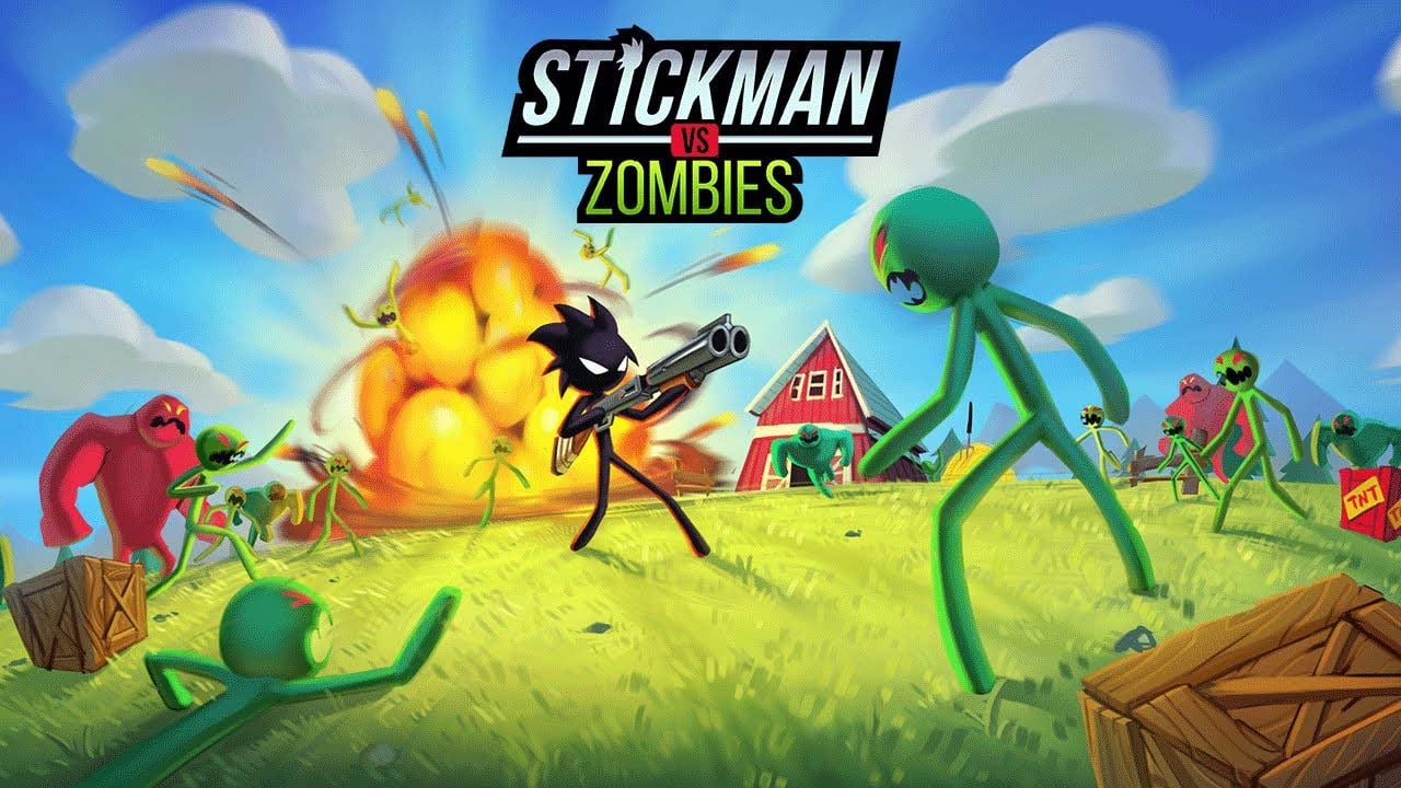 Stickman vs Zombies screen 2
