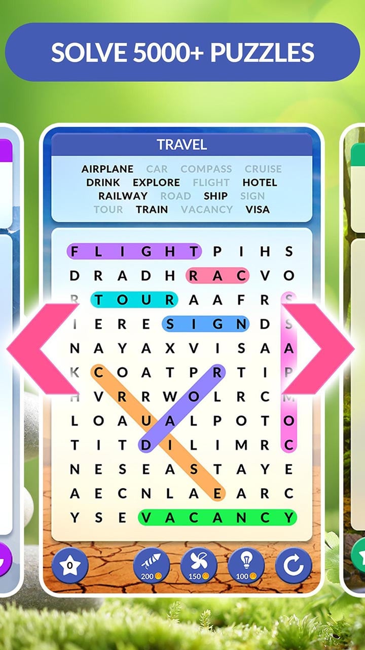 Wordscapes Search screen 4