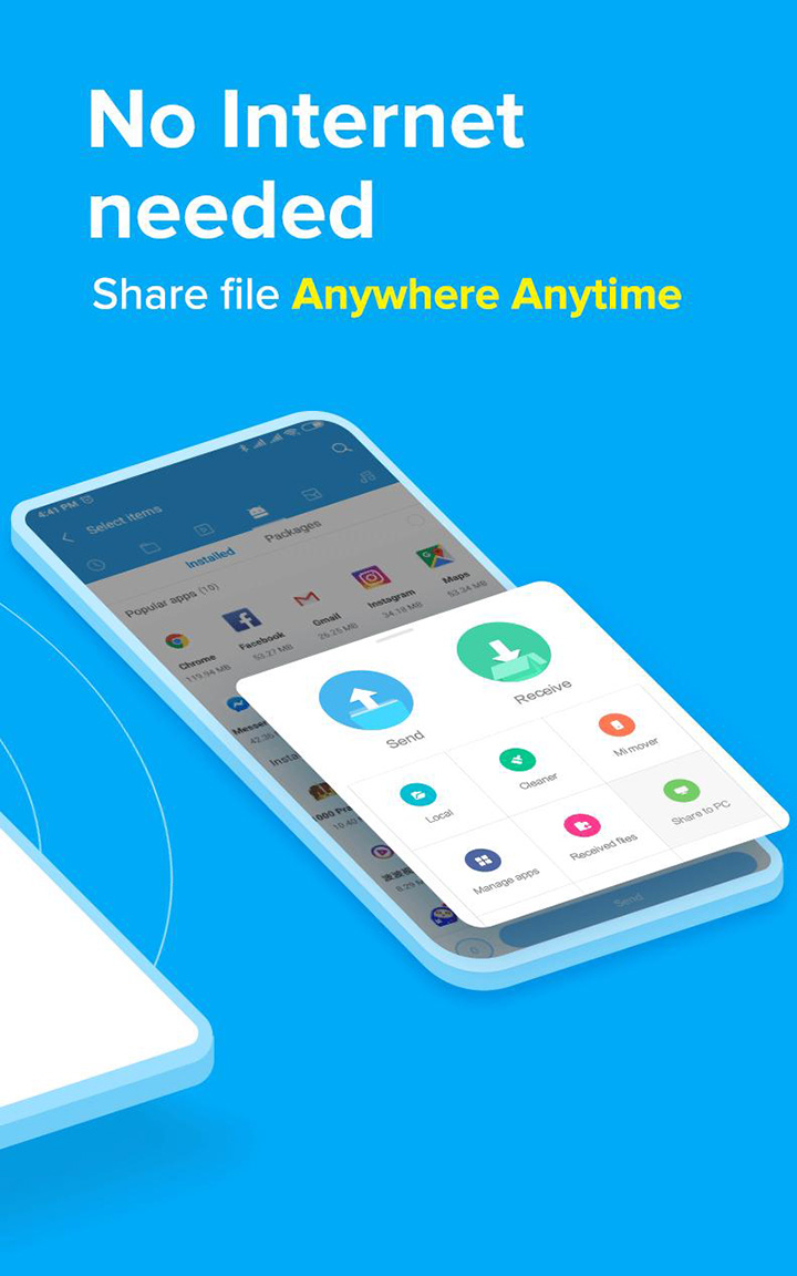 ShareMe screen 1