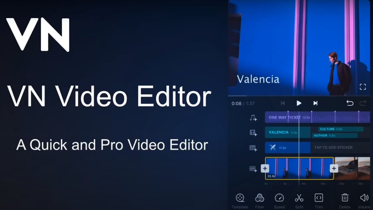 VN Video Editor MOD APK 1.31.10 (AdFree)