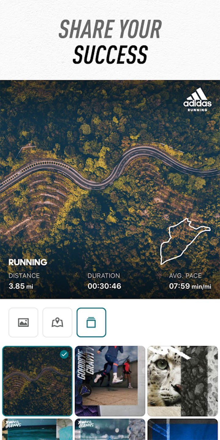 adidas Running App screen 6