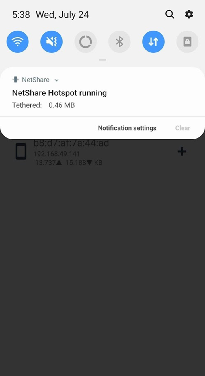 NetShare screen 2