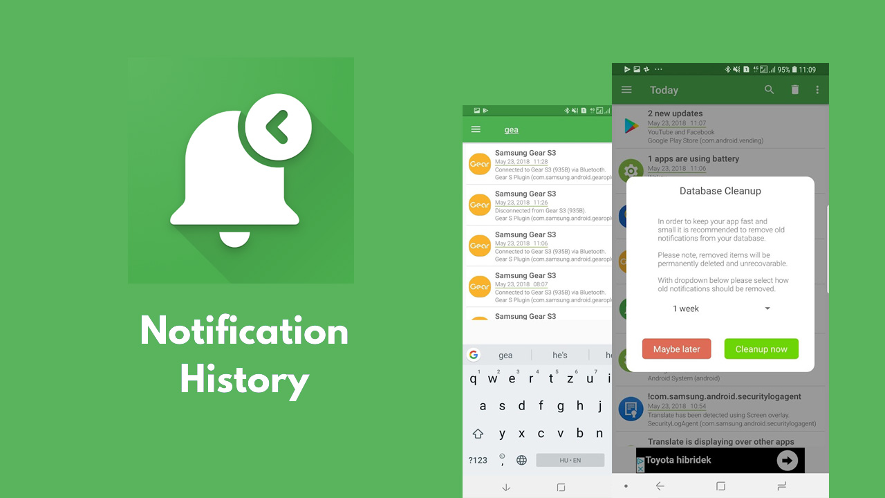 Notification History MOD APK 2 9 13 (Premium Unlocked) for Android