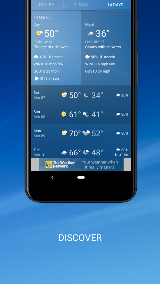 The Weather Network screen 3