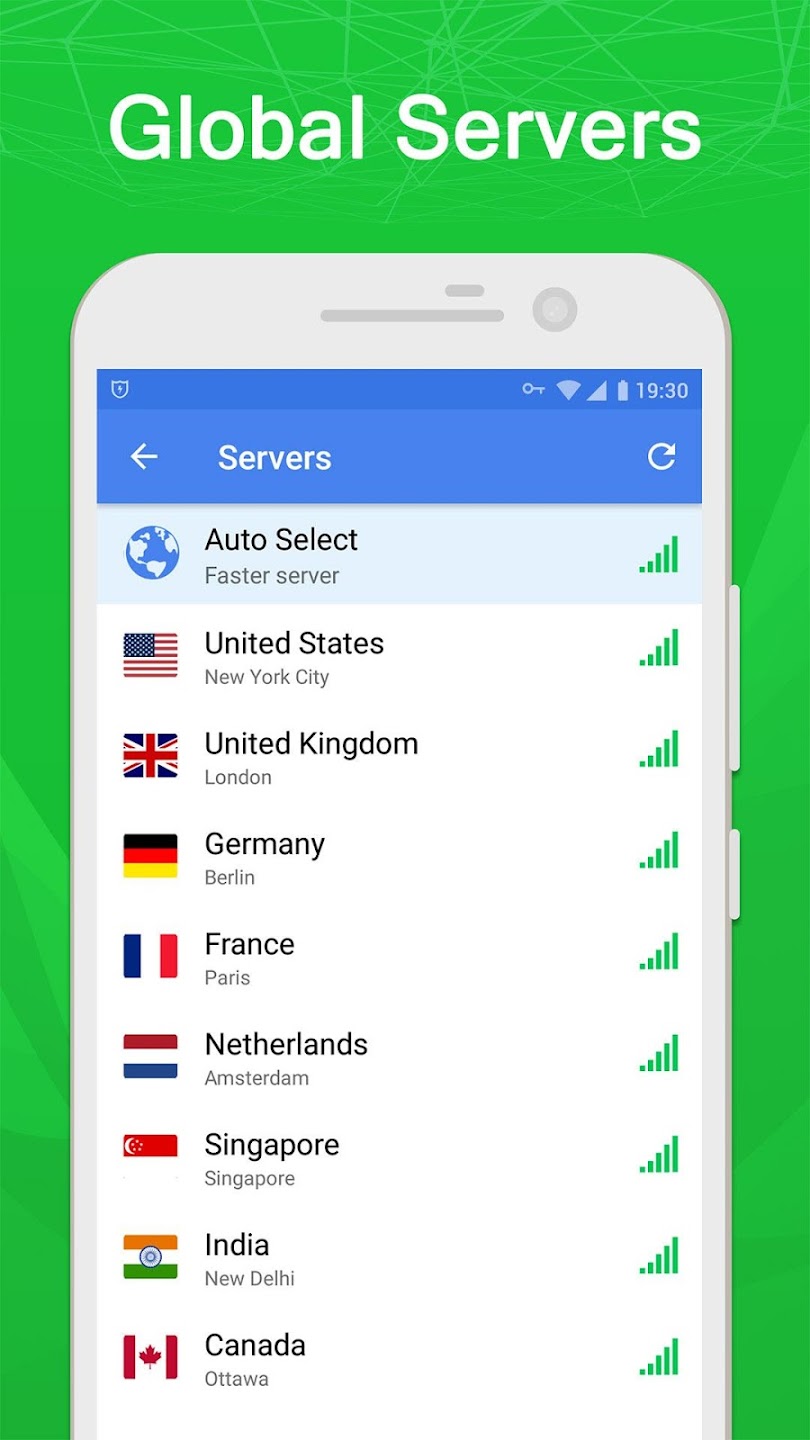 Armada VPN screen 2