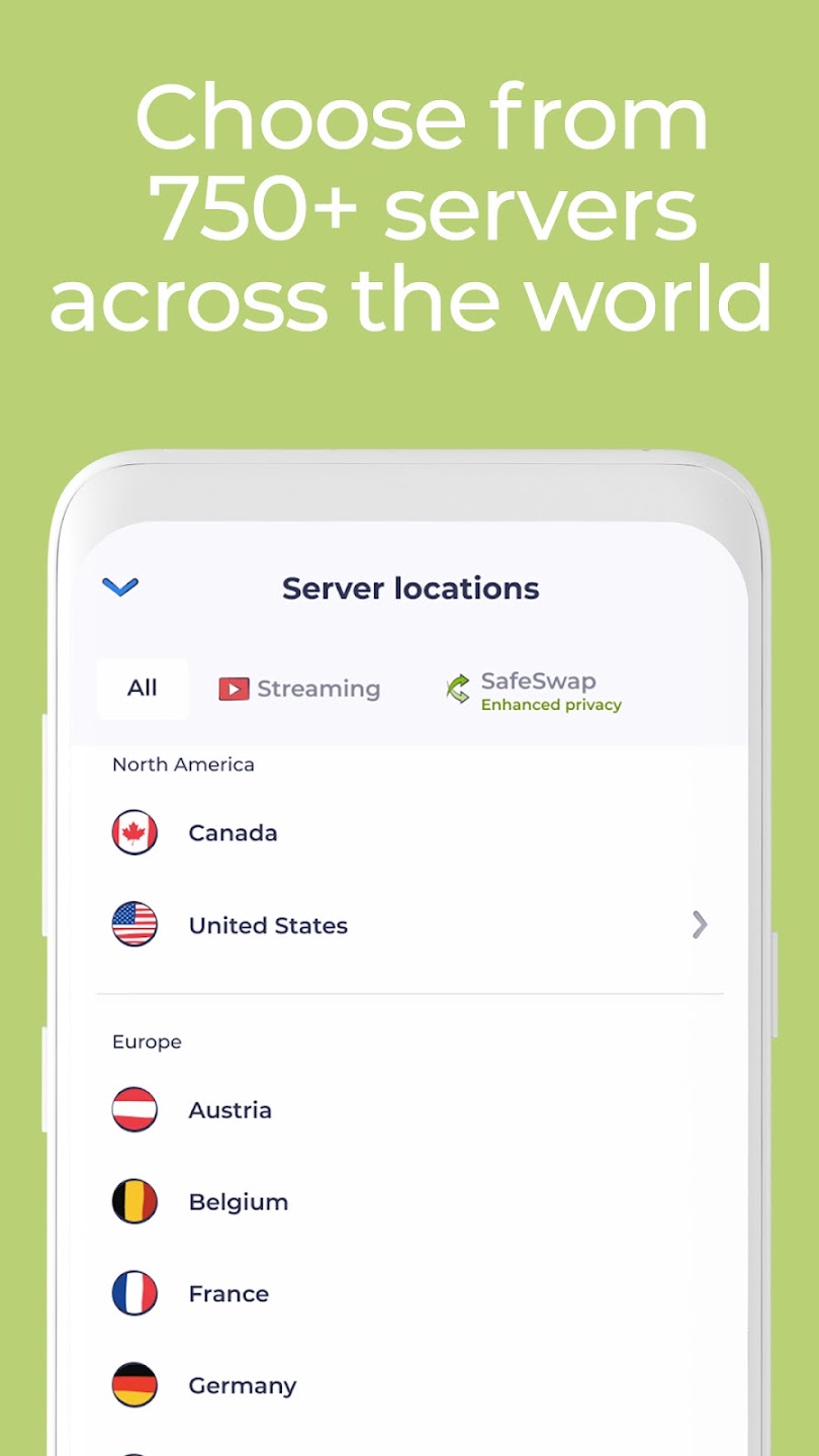 Atlas VPN screen 3