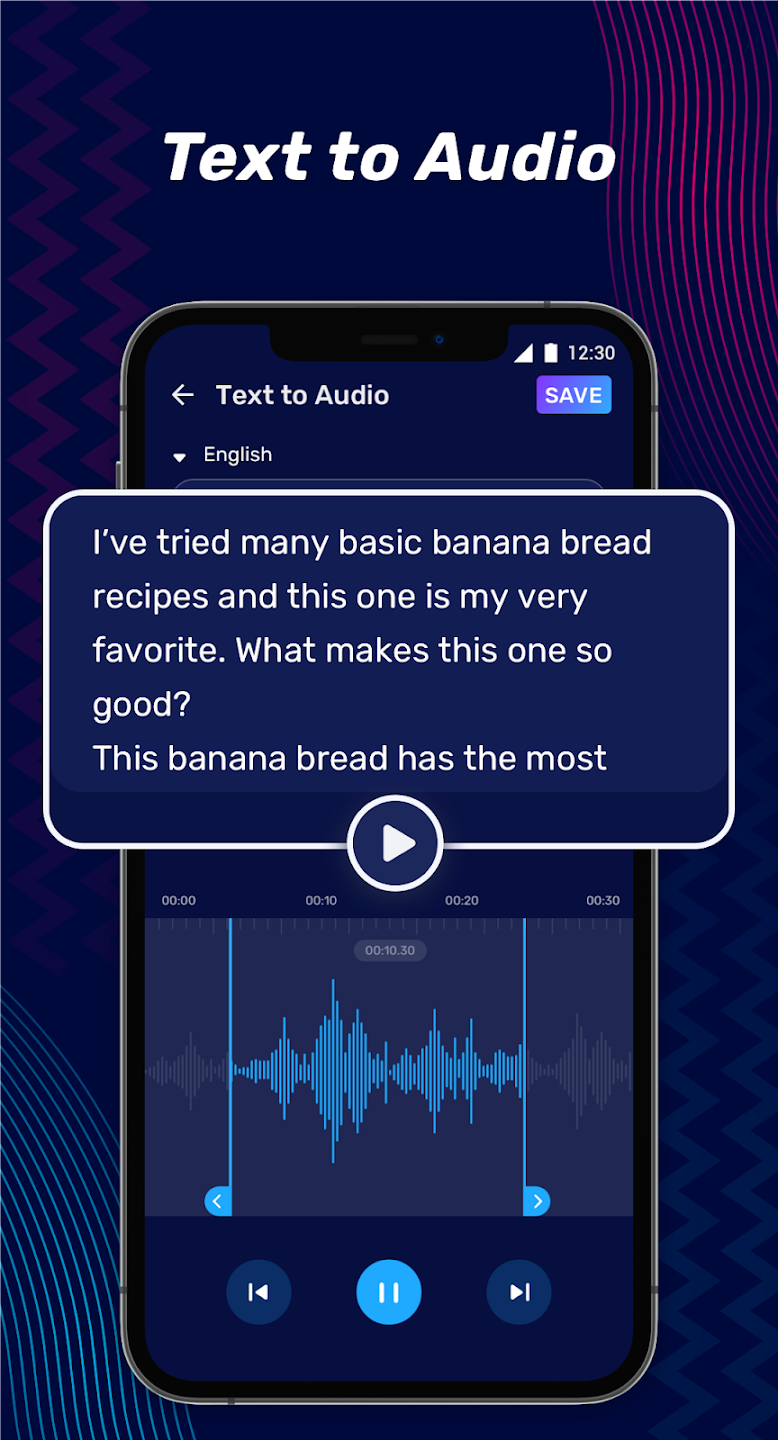 Audio Editor Music Editor screen 6