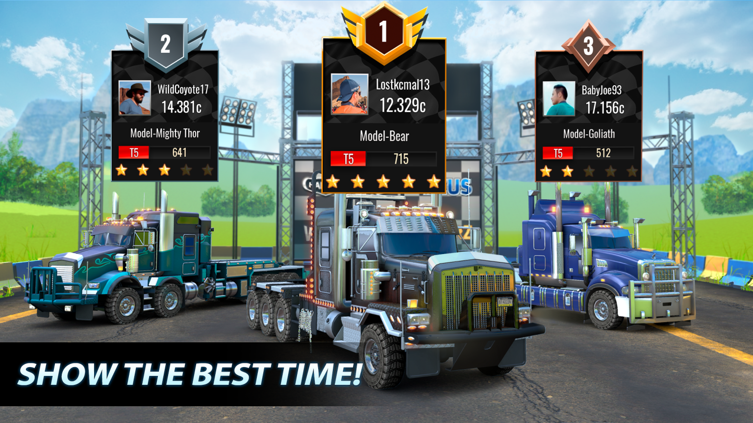 Big Rig Racing MOD APK 7.16.5.387 (Unlimited Money) for Android