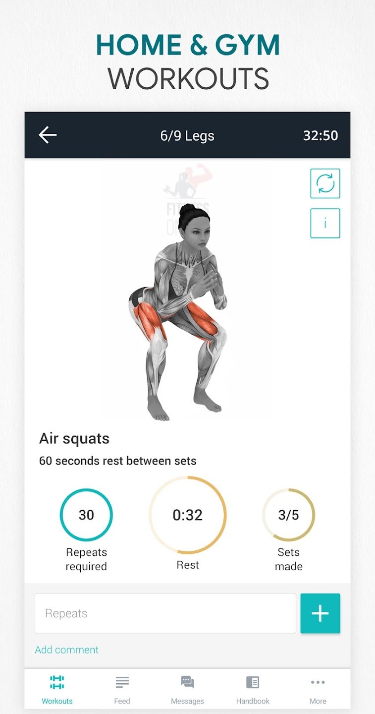 Fitness Online screen 3