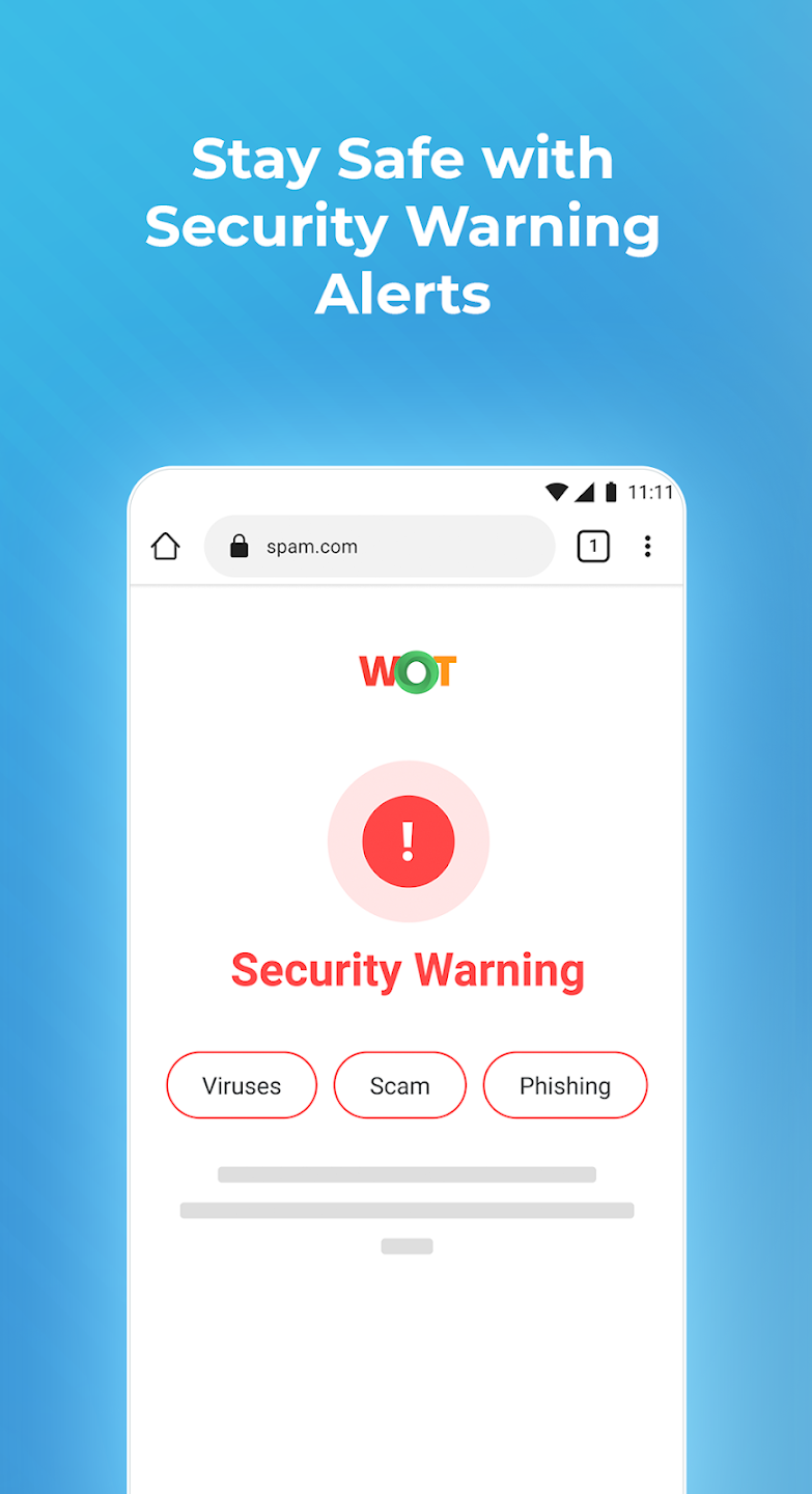 WOT Mobile Security Protection screen 4