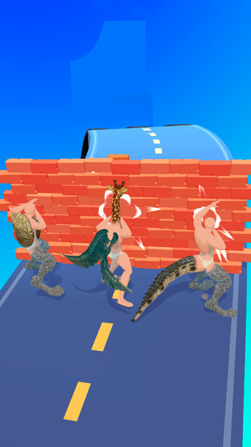 Merge Animals 3D screen 3