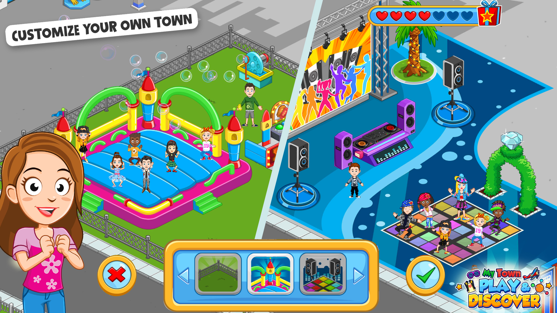 Цель игры город. Игра my Town Play discover. Игры my Town город. My Town, город Сити.. Игры похожие на my Town.