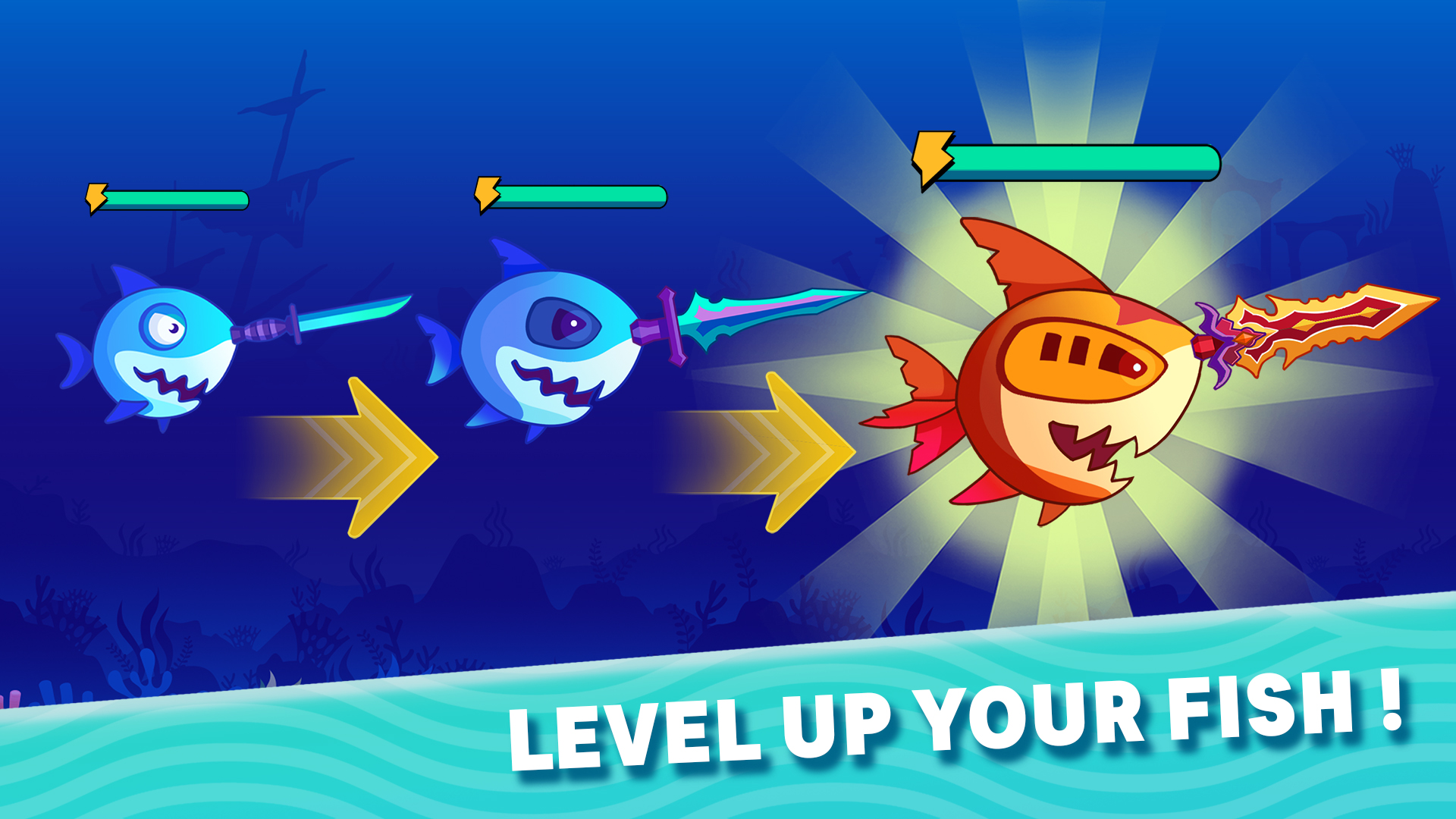 Fish.IO MOD APK 1.6.8.1 (High Energy) for Android