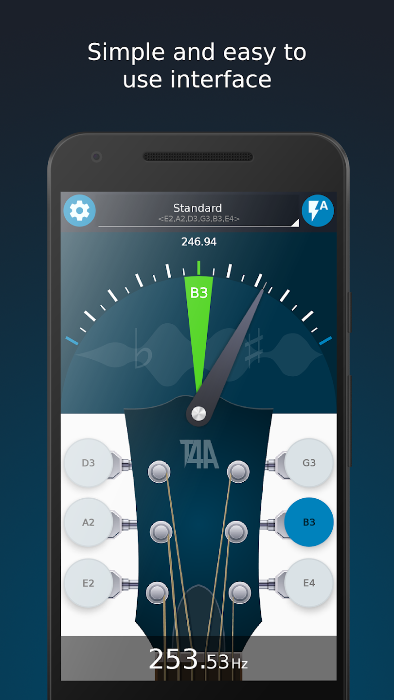 Ultimate Guitar Tuner screen 1