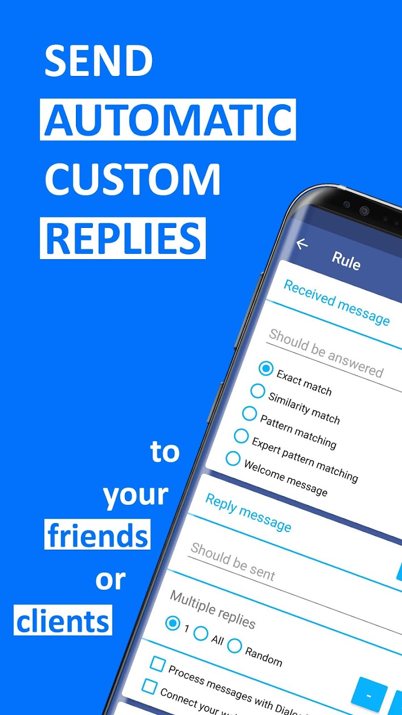 AutoResponder for Messenger screen 1