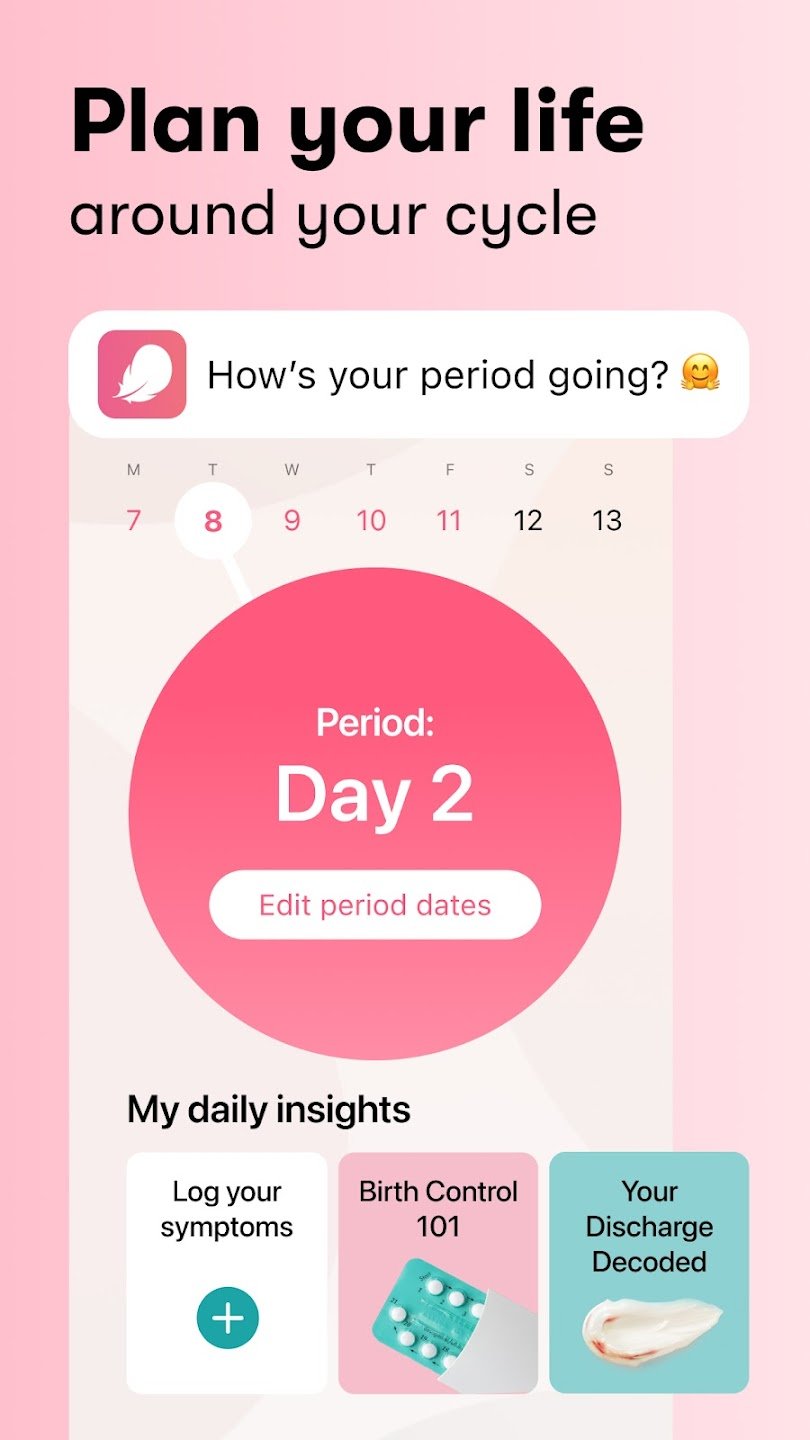 Flo Ovulation & Period Tracker screen 1