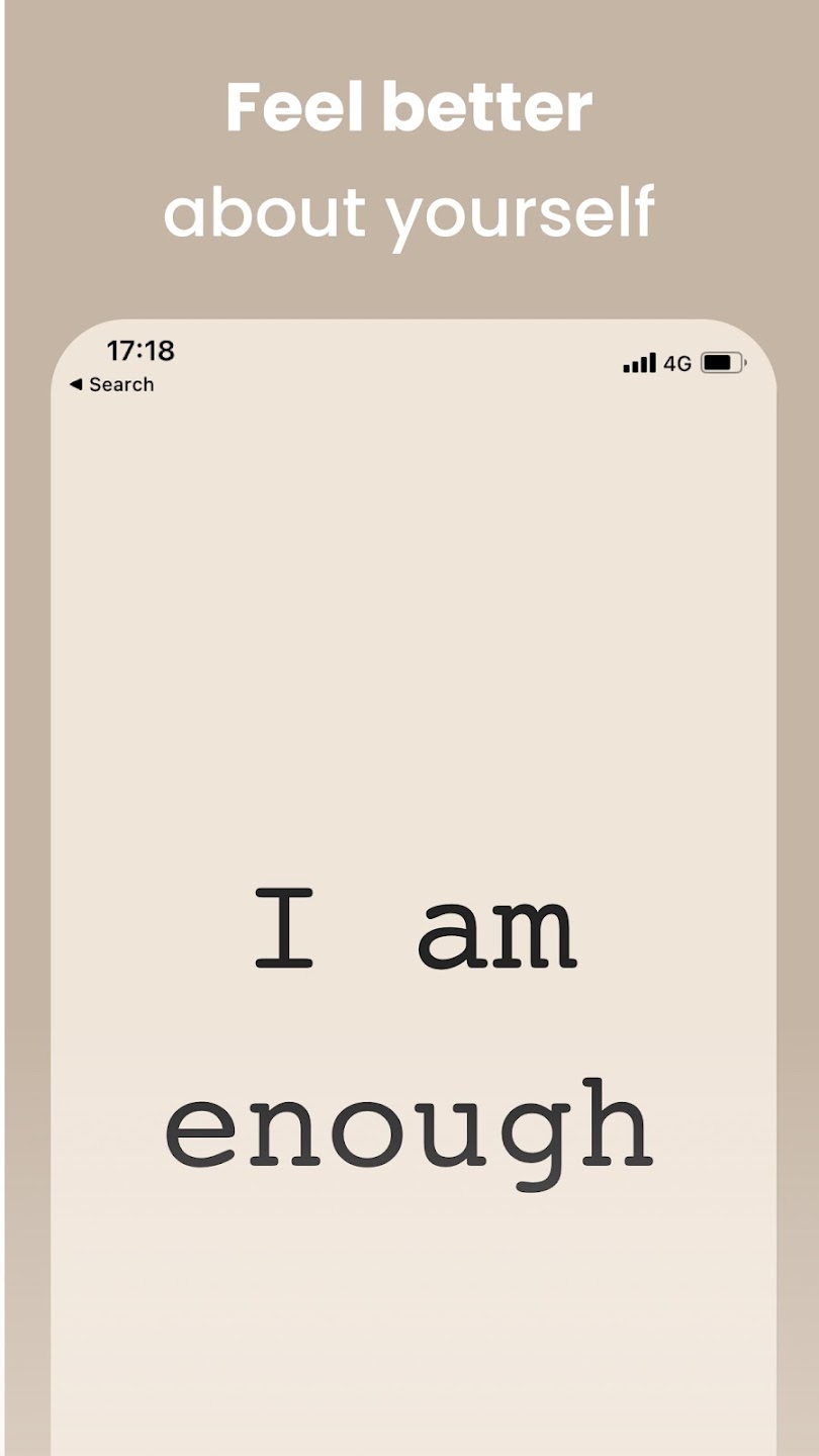 I am Dail affirmations screen 2