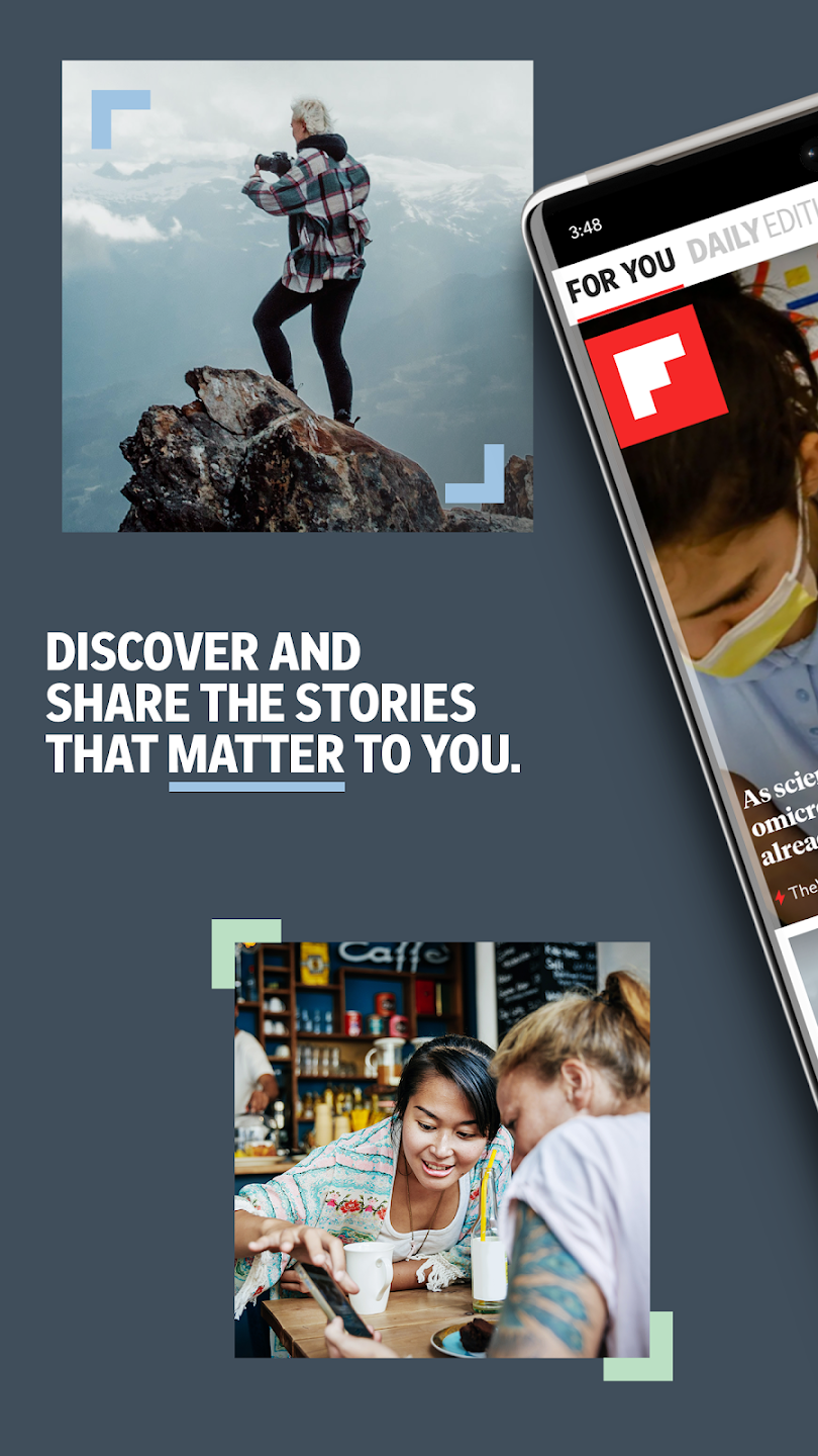 Flipboard screen 1