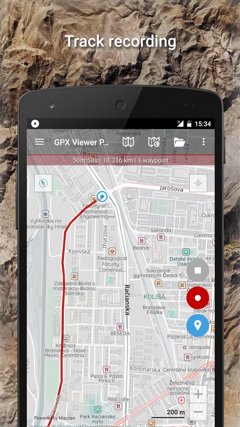 GPX Viewer PRO screen 3