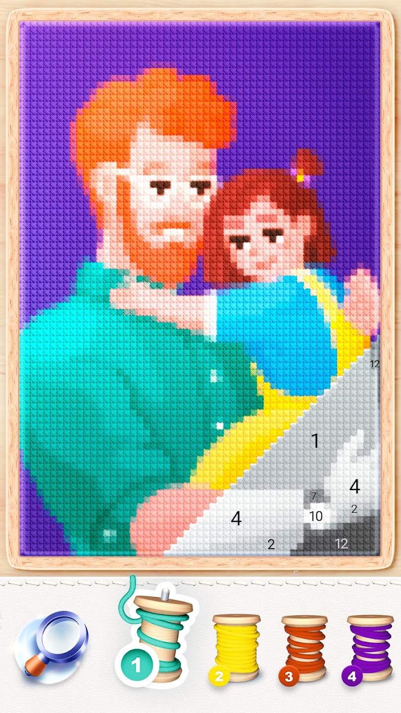 Magic Cross Stitch screen 2