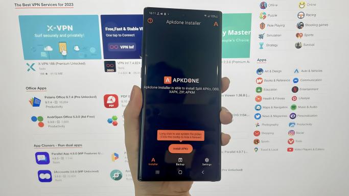 How to install APK, APKs, XAPK?